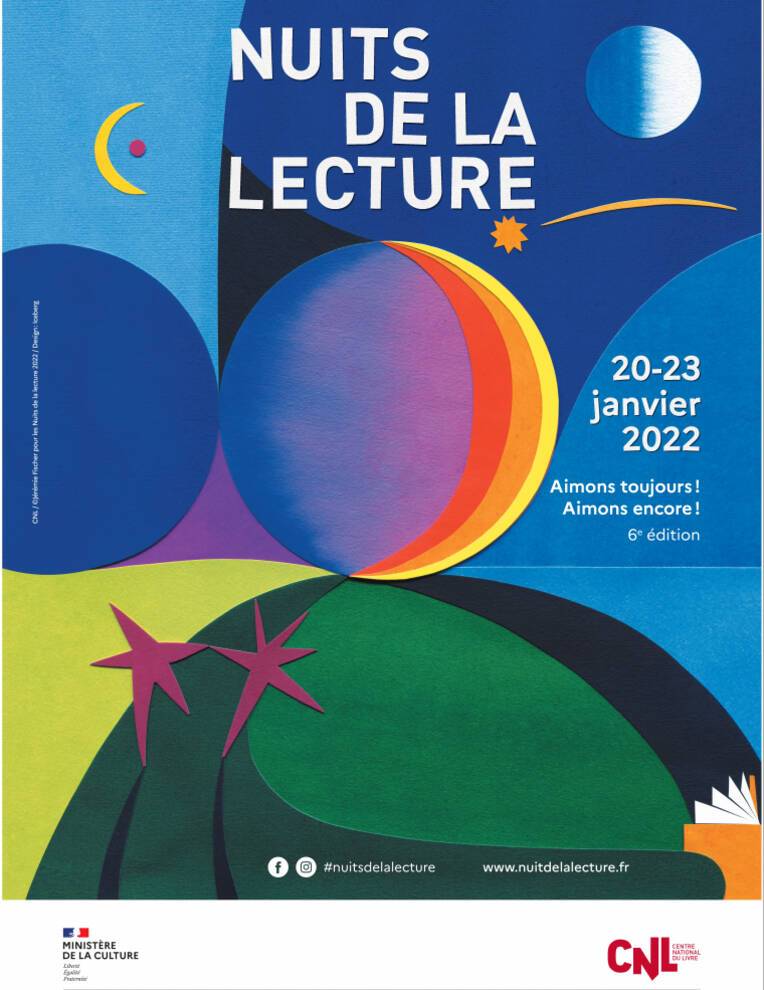 Affiche Nuit de la Lecture 2022